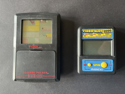 Vintage hand held games