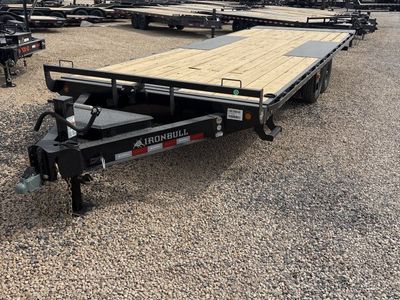 8.5x22 Iron Bull TDP Deckover Tilt Trailer - 14K GVWR -