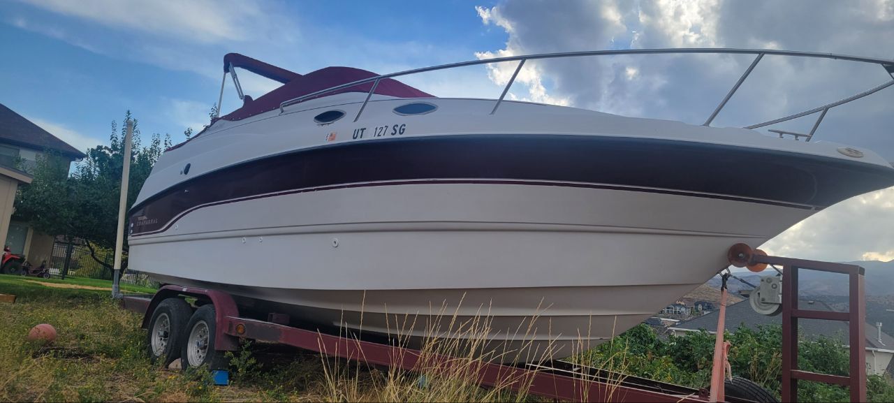 1997 Chaparral 240 Signature Express Cruiser Boat with Trailer