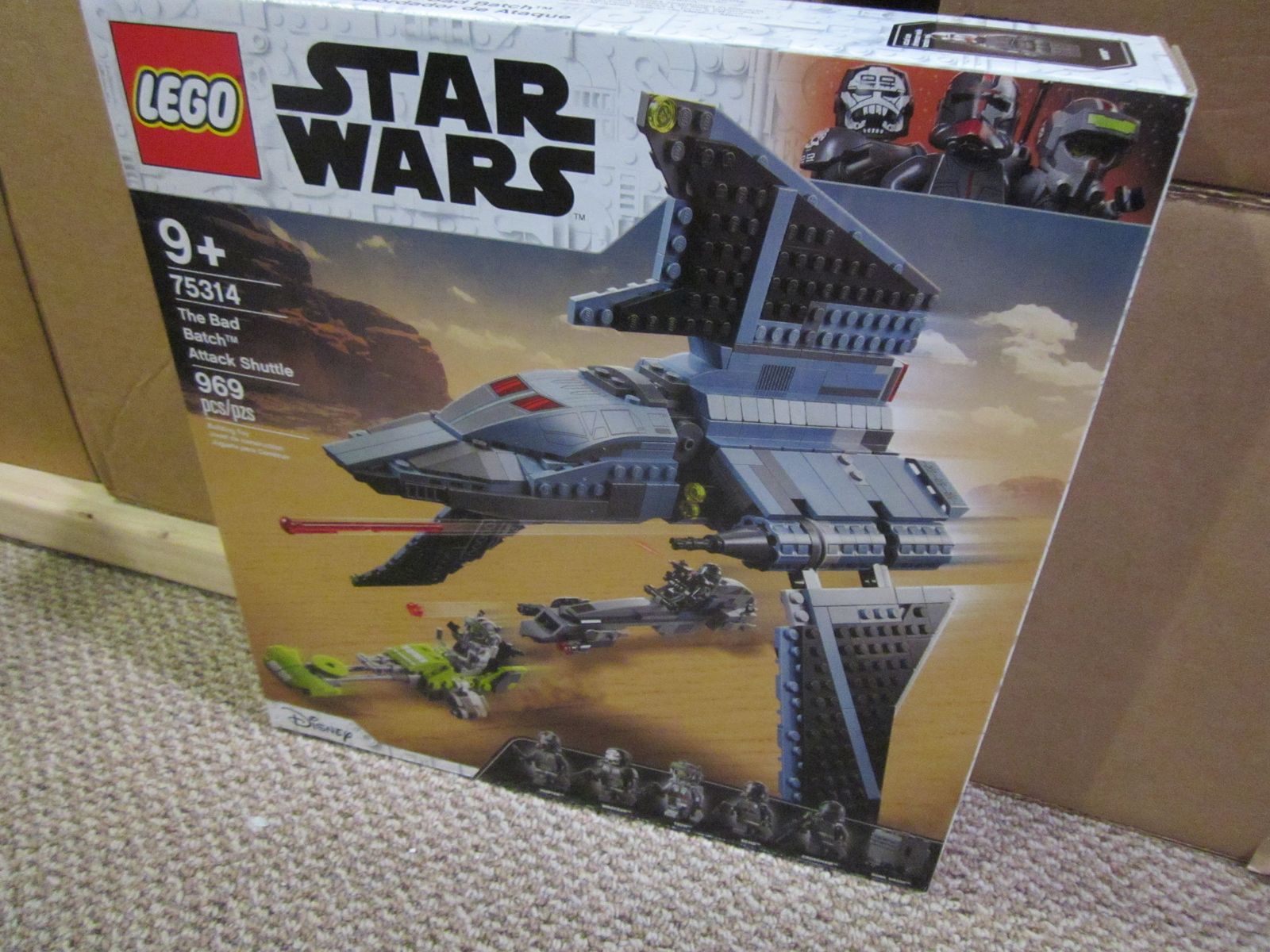 Lego 75314 Star Wars The Bad Batch Attack Shuttle New Sealed