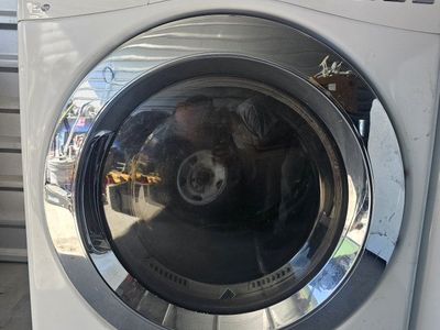 LG TrueSteam Sensor Dry Front Load Gas Dryer White