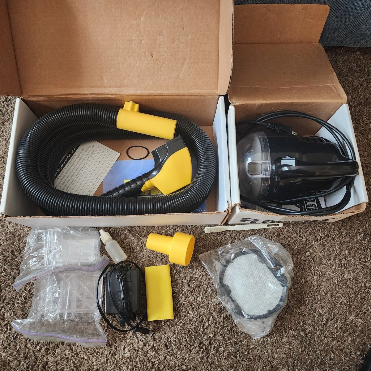 FloBee Hair Cutting System Vacuum Attachment Kit with Hose and Accessories