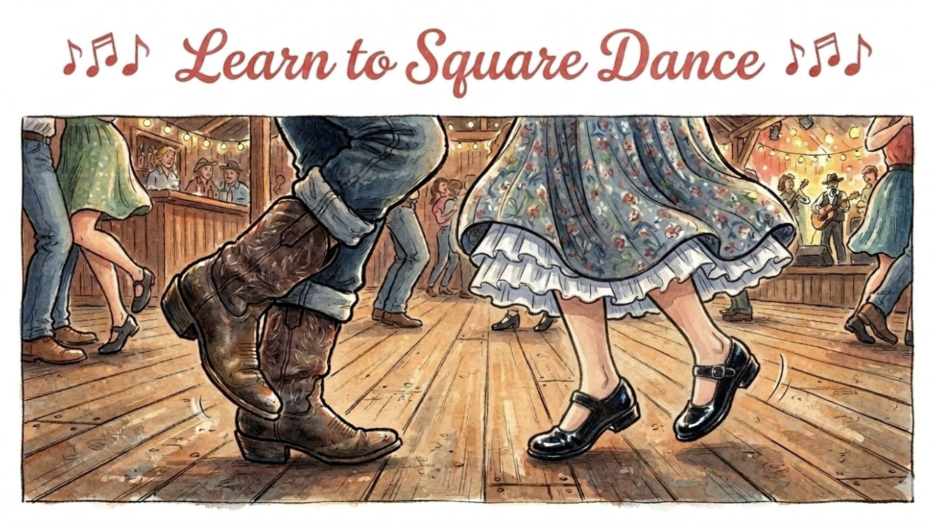 Learn to Square Dance!  Beginner Class
