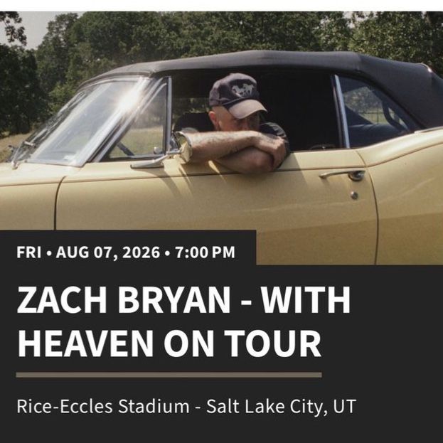 zach bryan tickets!