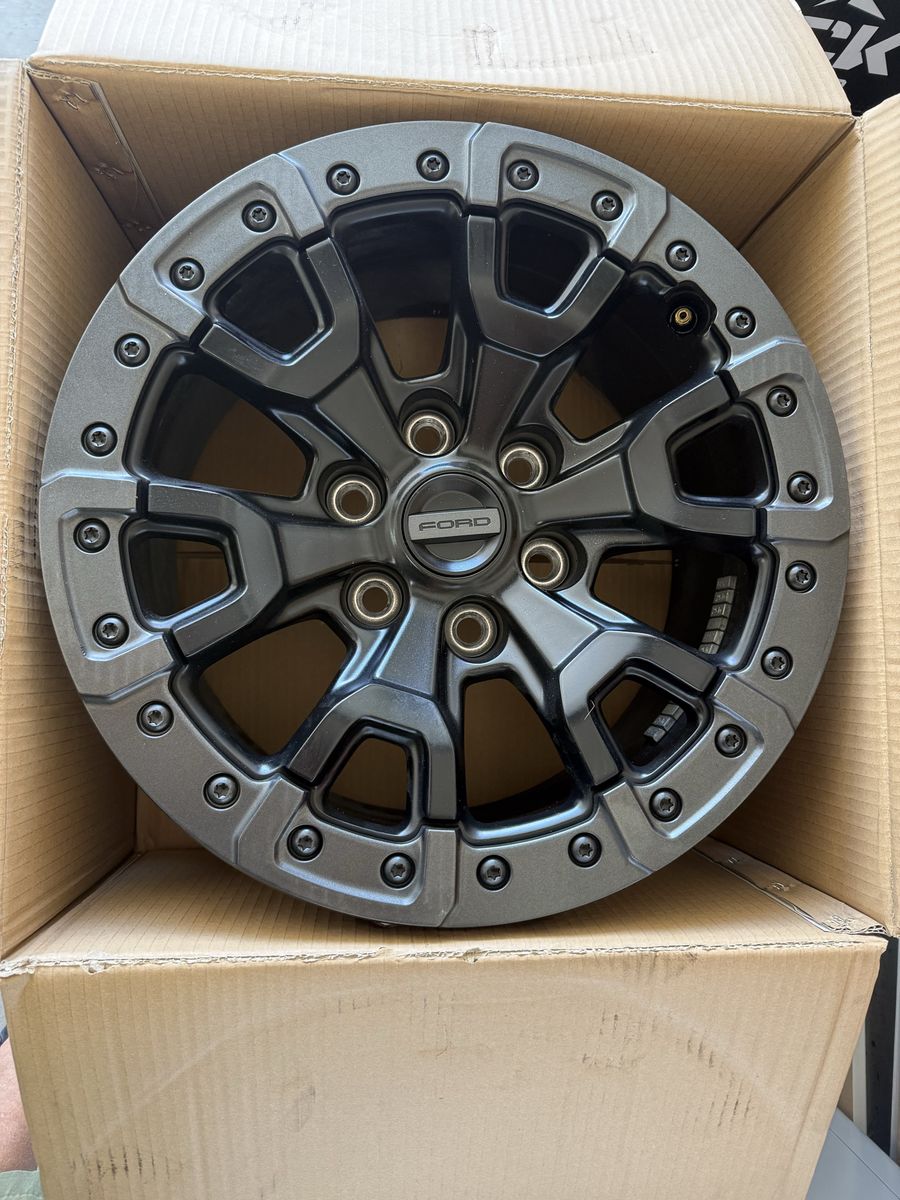Bronco Raptor true bead lock wheels