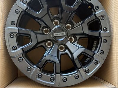 Bronco Raptor true bead lock wheels