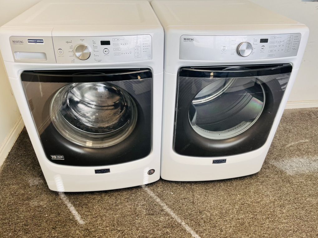 Maytag Maxima Series Washer And Dryer Set