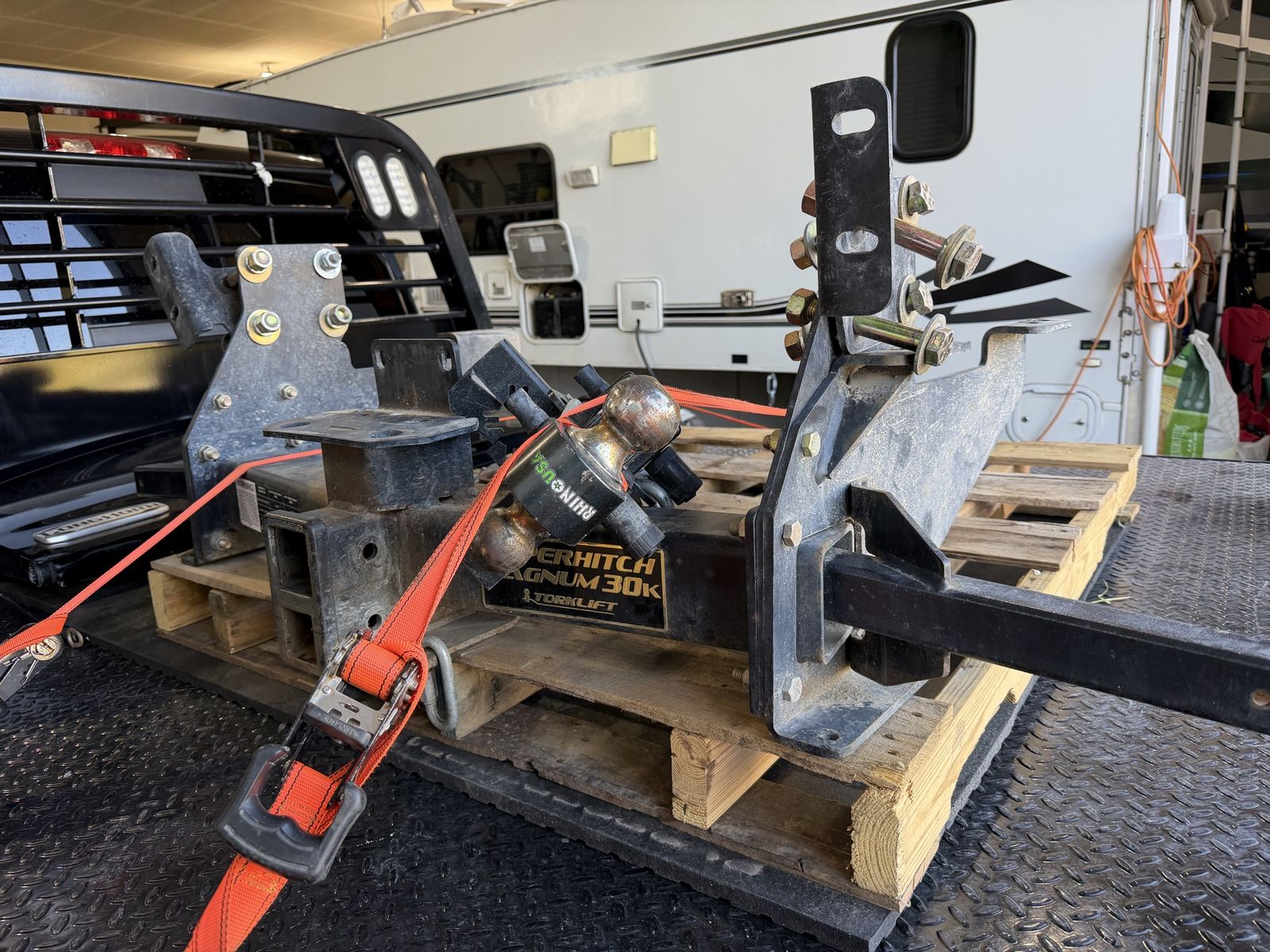 Torklift SuperHitch Magnum 30K Receiver Hitch with Torklift camper tie down points- Heavy Duty Towing for 5th Generation RAM