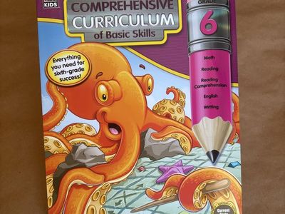 New- 6th grade curriculum education work book