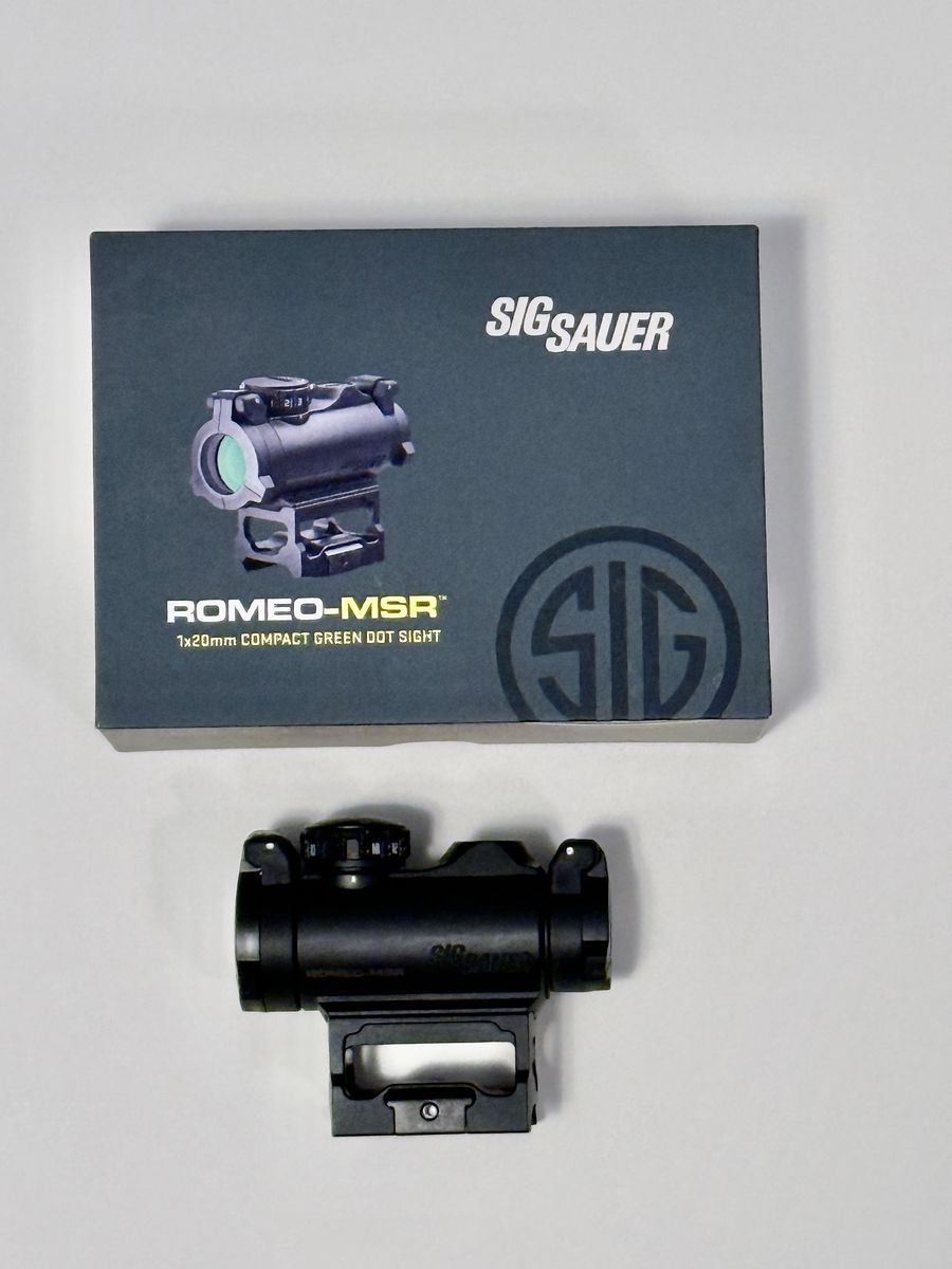 LIKE NEW IN BOX SIG SAUER ROMEO MSR GEN1 GREEN DOT