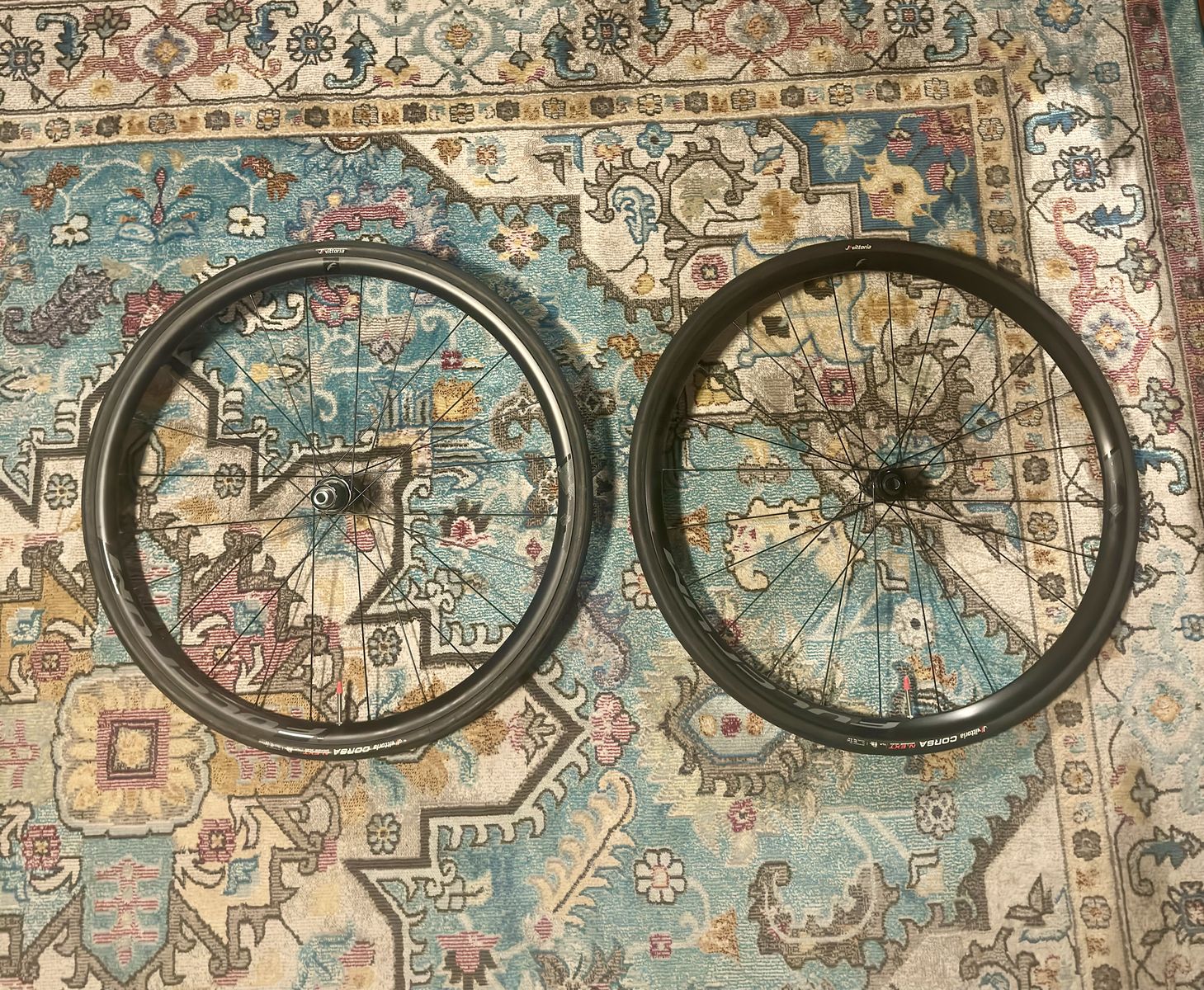 Fulcrum Racing 600 DB Alloy 700c Wheelset HG W/ Vittoria Corsa Next