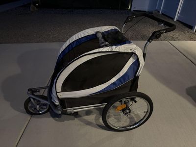 3-in-1 Bike Trailer (bike, walk, jog/run)