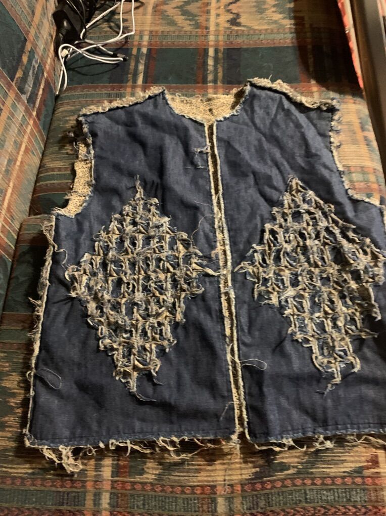 Hippie/ hippy vest Halloween costume