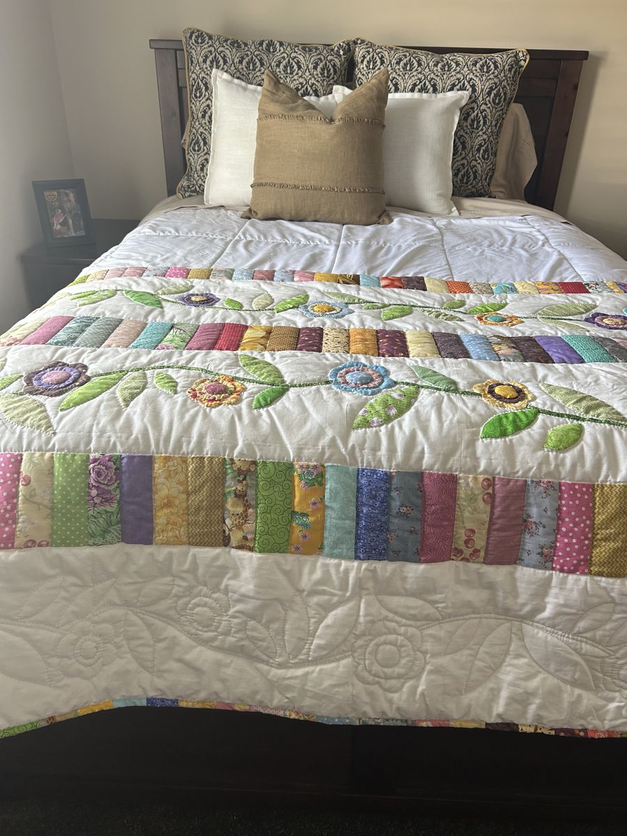 Queen Size Bed, And Nightstand That Match