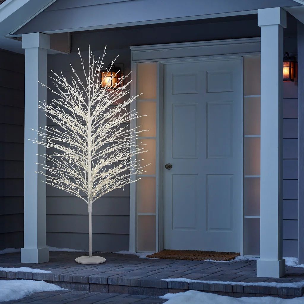 TS-12W29V 7' LED Twinkle Tree, Indoor or Outdoor 1280 LEDs with 6hr On and 18hr Off Timer 1740007 #102853