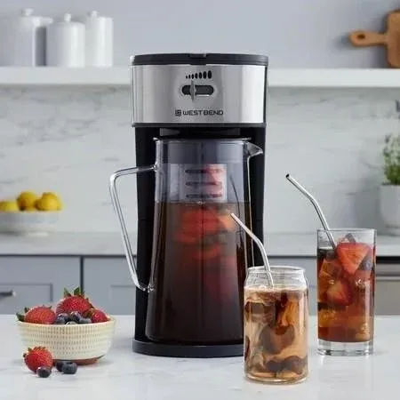 West Bend Ice Tea and Coffee Maker w Infusion Tube - Open Box Brand New