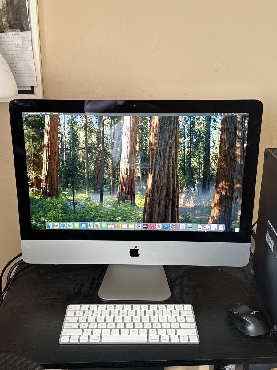 iMac desktop 2019