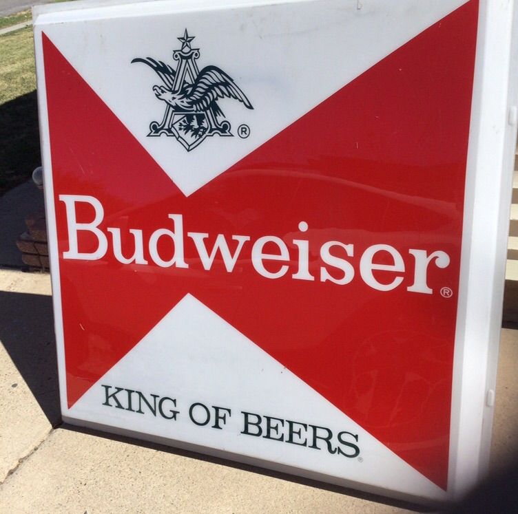 Budweiser Sign Face