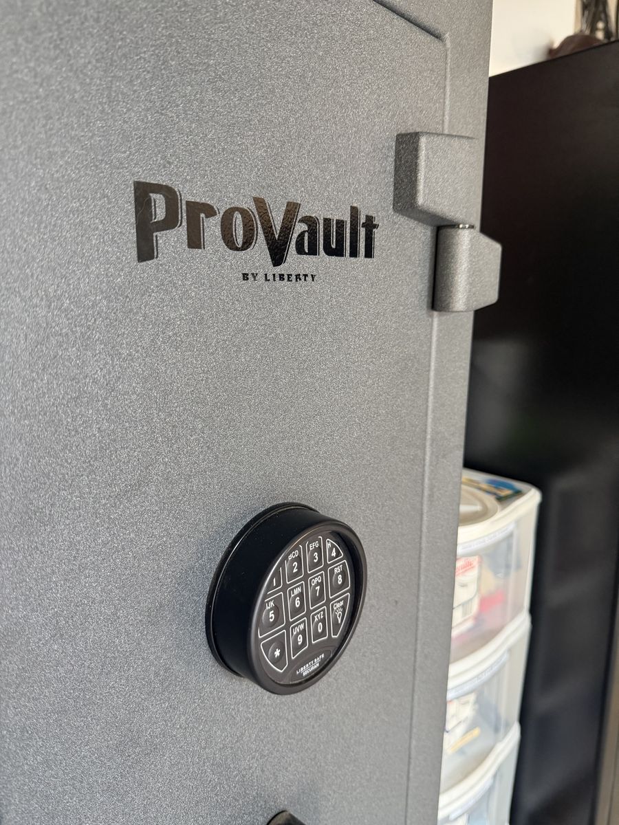 ProVault by Liberty Gun Safe - Gray, Electronic Lock, Excellent Condition