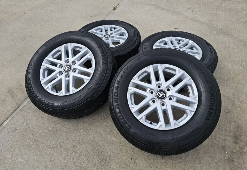 (4)Like New Tundra Wheels And Tires