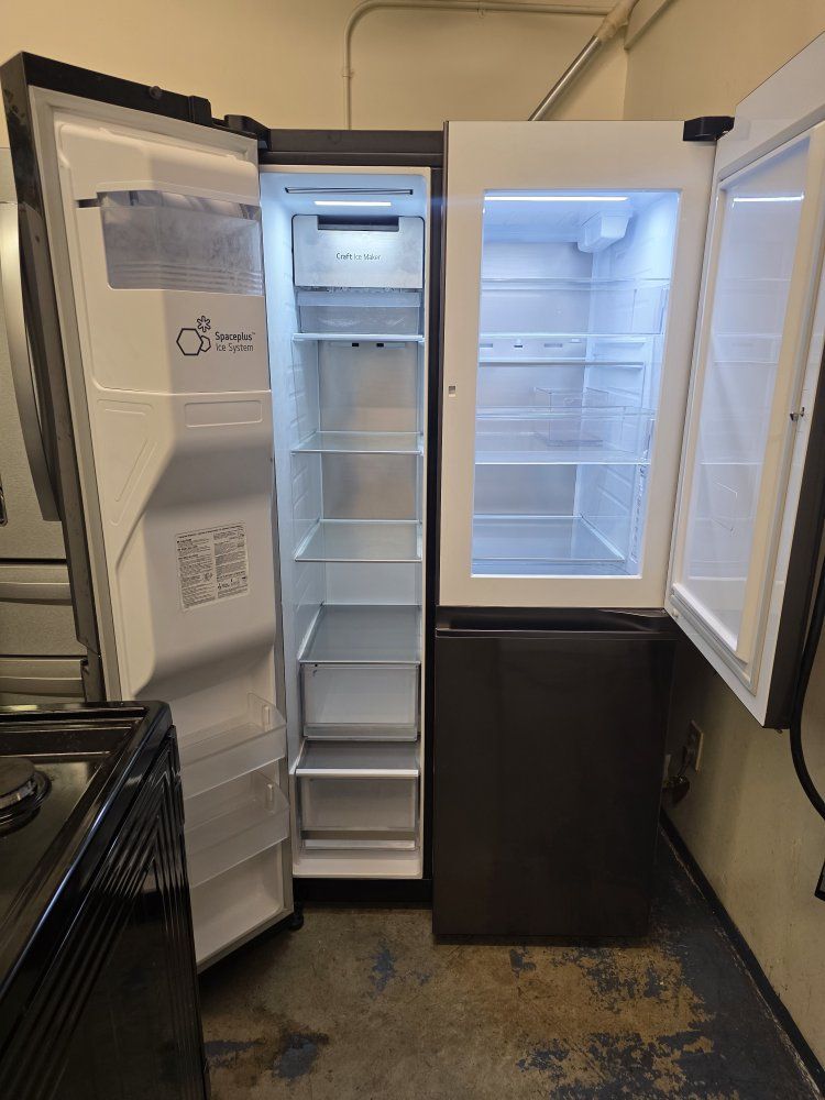 Lg black stainless refrigerator
