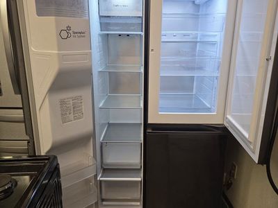 Lg black stainless refrigerator