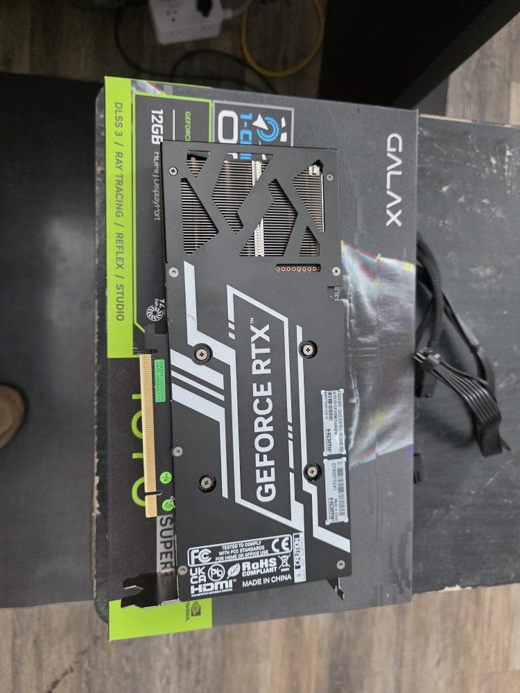 GALAX NVIDIA GeForce RTX 4070 Super 12GB GDDR6 Graphics Card - DLSS 3, Ray Tracing, HDMI/DisplayPort