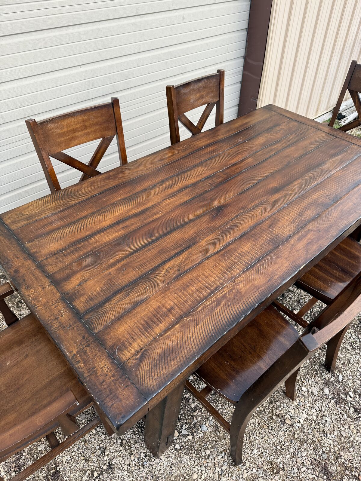 Benchwright Table Pottery Barn (no chairs)