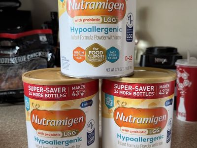 Enfamil Nutramigen Hypoallergenic Infant Formula Powder 27.8 oz (3 Cans)