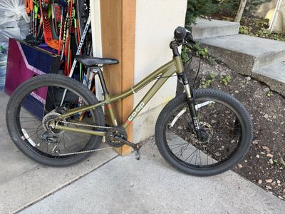 Co-op Cycles Rev DRT 24 Kids Mountain Bike Olive Green