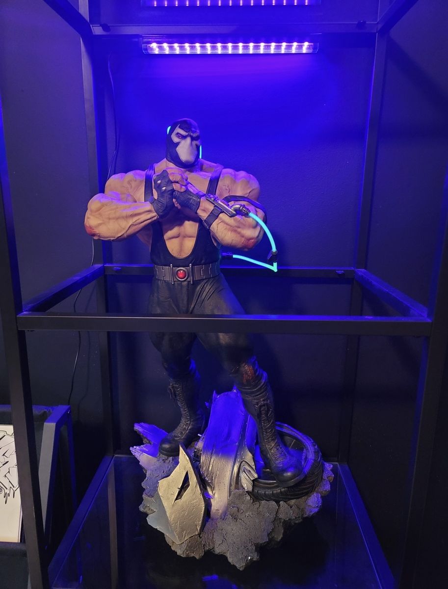 Sideshow Collectibles Exclusive Bane Statue - 26" Tall, Black Light Reactive Accents