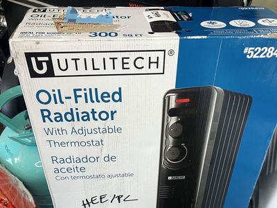 Utilitech Oil-Filled Radiator Heater – Model 52284