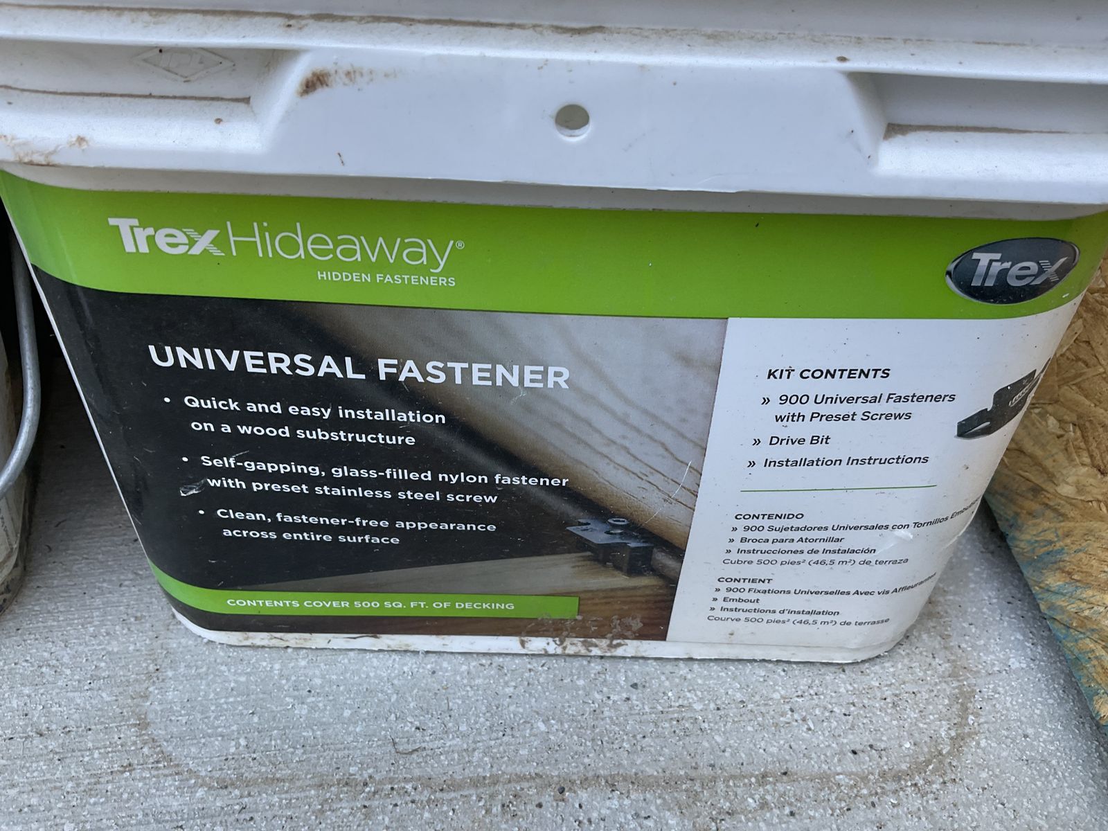 Trex Hideaway Decking Fasteners