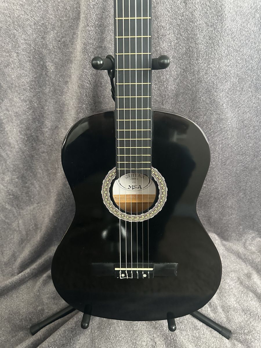 New - MSA Classical Guitar C21 4/4 Black