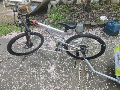 2 foldable bikes