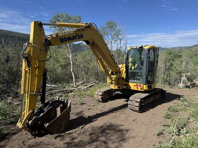 Komatsu PC88 MR-10 Mini Excavator - Used Heavy Equipment