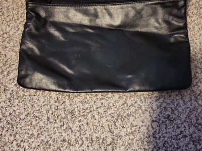 Black Fold-Over Clutch Bag – Stylish & Versatile Accessory