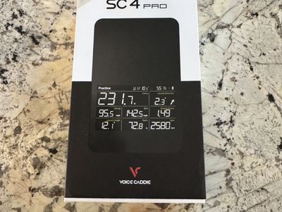 Voice Caddie SC4 Pro Golf Launch Monitor Like new/ used once