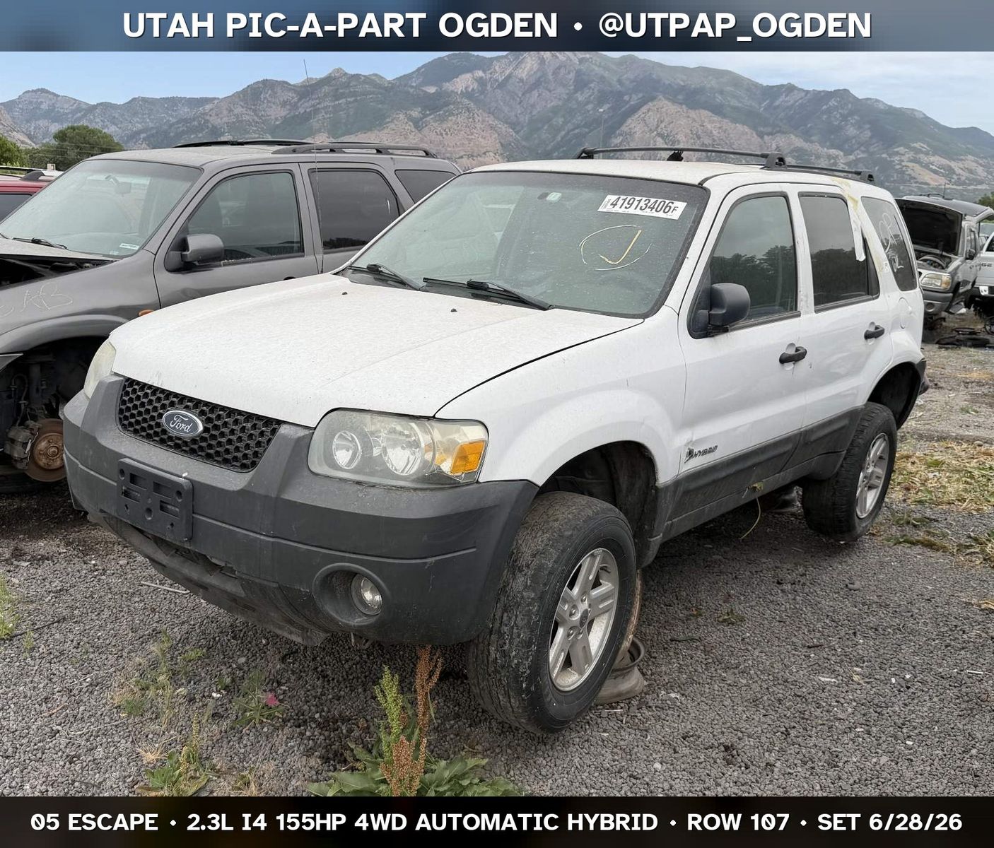 2005 Ford Escape Parts - UTPAP Ogden