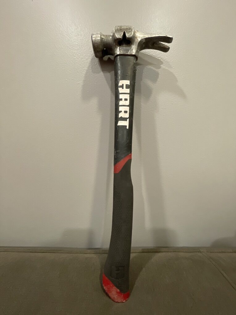 HART 21oz Steel Framing Hammer 18