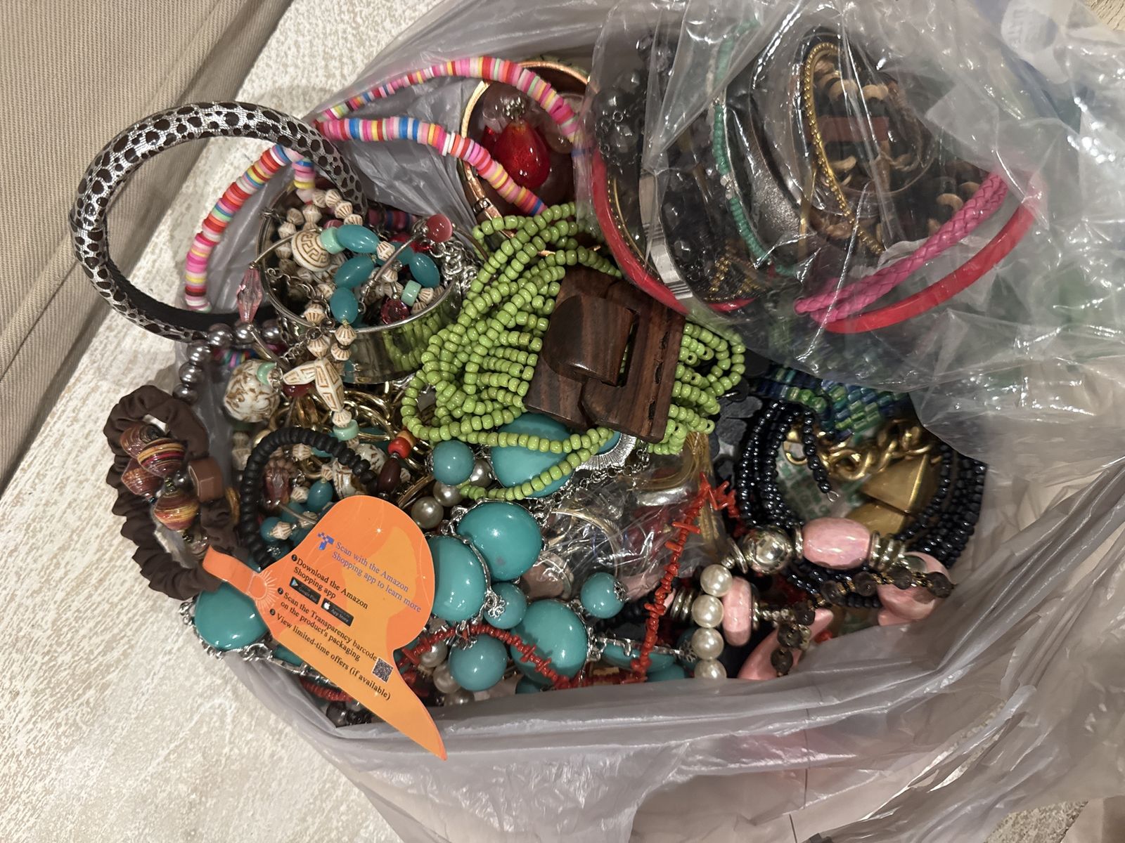 Costume Jewelry Lot for Theater & Fun - Necklaces, Bracelets, Rings, & More