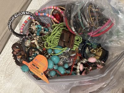 Costume Jewelry Lot for Theater & Fun - Necklaces, Bracelets, Rings, & More