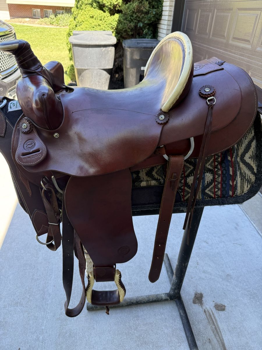 Colorado Saddlery Western/roping Saddle, 16”Excellent Condition