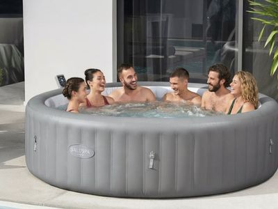 Bestway SaluSpa Hawaii Inflatable Hot Tub - 6-8 Person, Round - 93 in x 28 in