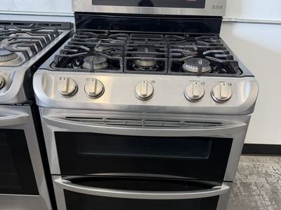 Beautiful LG gas stove in stainless steel Double