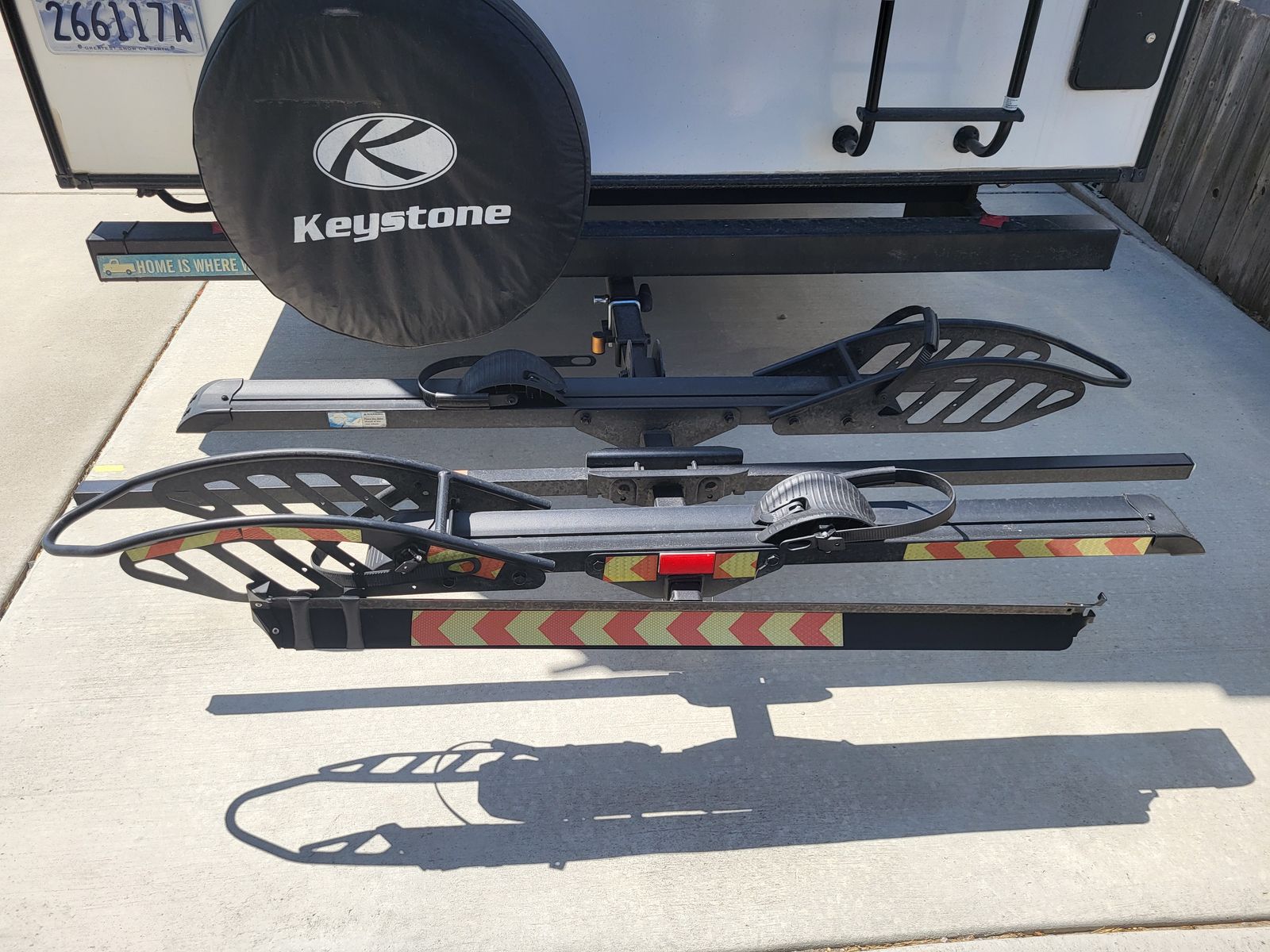 E BIKE RACK W/RAMP