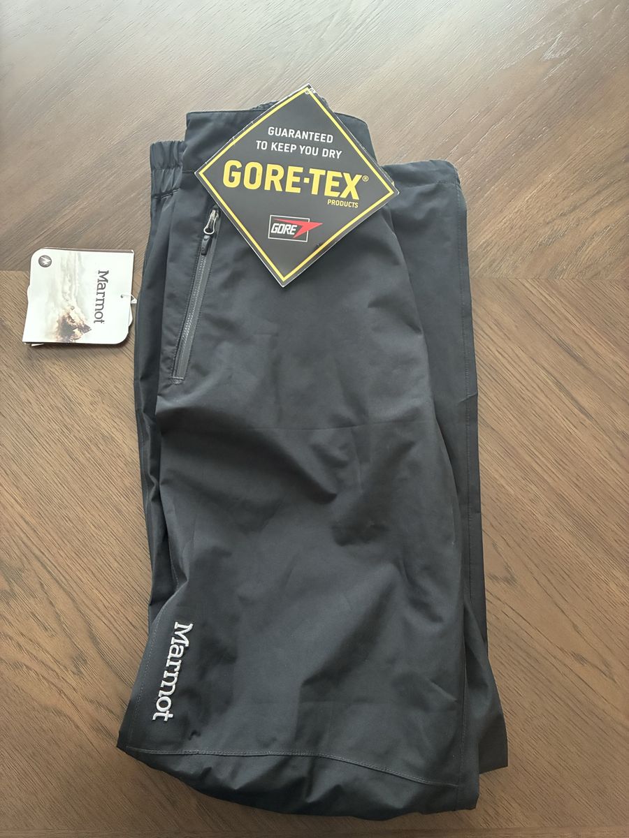Marmot Minimalist GORE-TEX Pants Men's Black Size M Waterproof & Breathable