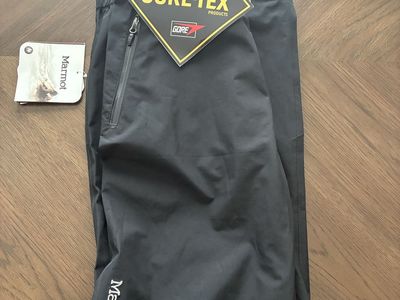 Marmot Minimalist GORE-TEX Pants Men's Black Size M Waterproof & Breathable