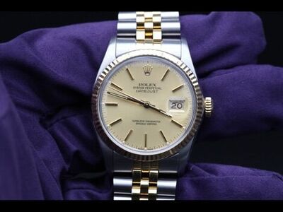 Rolex 2 Tone DateJust