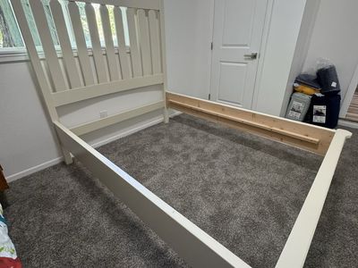 Custom full bed + your choice of mattress